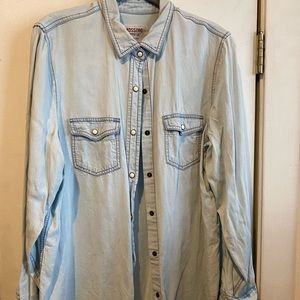 Denim Button Down